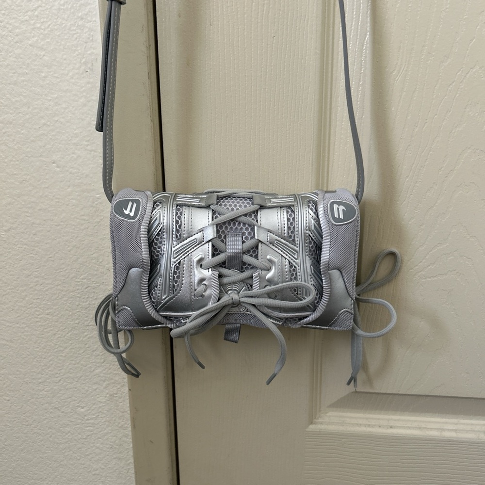 balenciaga sneakerhead crossbody phone holder bag